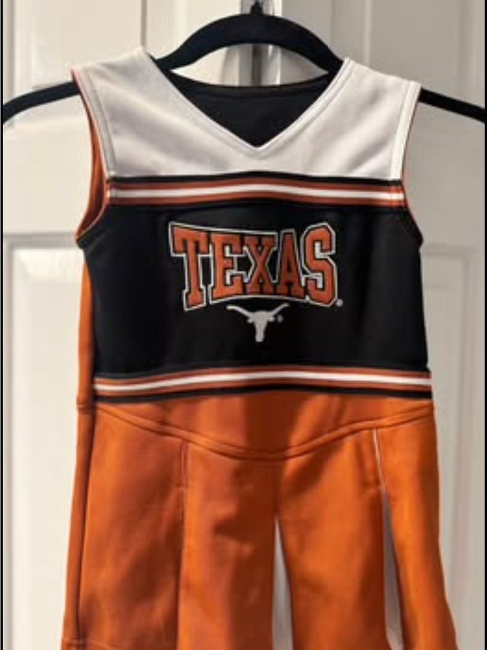 Texas Longhorns Girls Orange & Black Cheer Dress - Girls 4T, Halloween, Dress Up
